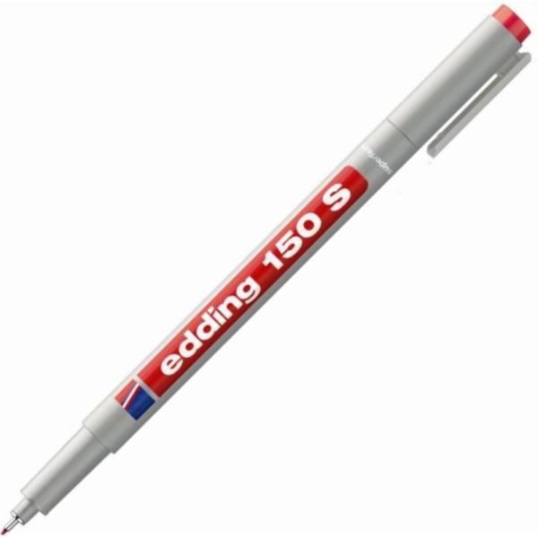 Eddıng Asetat Kalemi E-150S Kırmızı