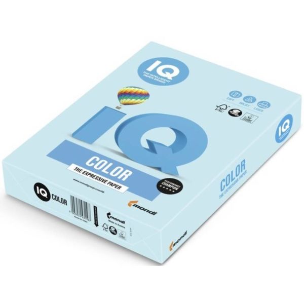Iq Renkli Fotokopi Kağıdı 500 Lü A4 80 G/M² Orta Mavi Ne1332-Mb30