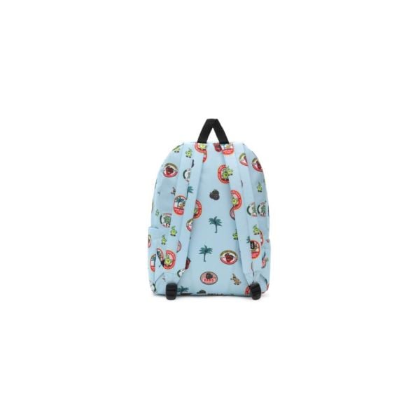 Vans Old Skool Backpack Black Blue Glow Sırt Çantası