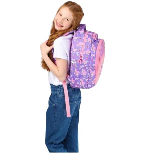 Kaukko Kids Love Flamingo İlkokul Çantası L5137