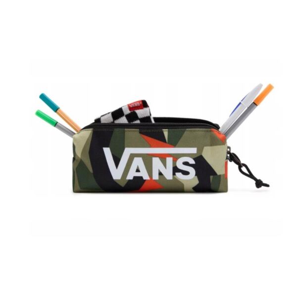 Vans By Pencil Pouch Boys Kalem Çantası VN000HMQKEK1 Grape Leaf Black