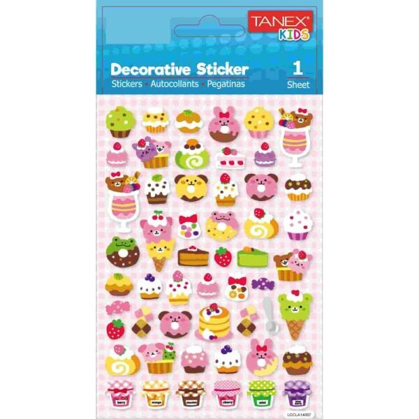Tanex Sticker Pasta Serisi 25157