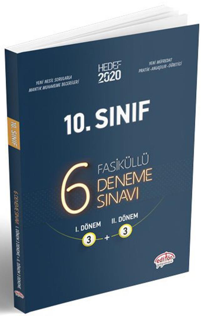 Editör 10.Sınıf Deneme 6 Fasikül