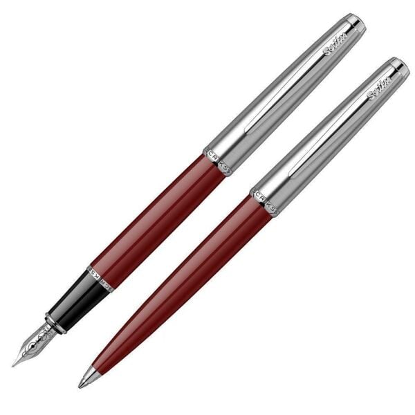 Scrikss 78 Bordo Dolma + Tükenmez Kalem Seti