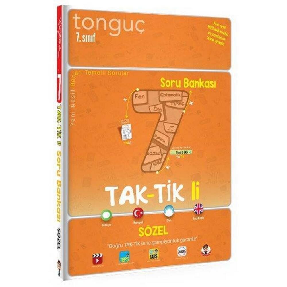 Tonguç 7.Sınıf Tüm Dersler Taktikli Sözel Soru Bankası