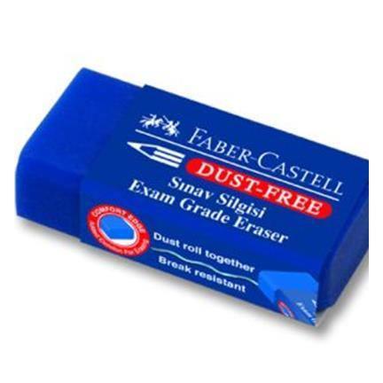 Faber Castell Sınav Silgisi Mavi Orta 187170/24