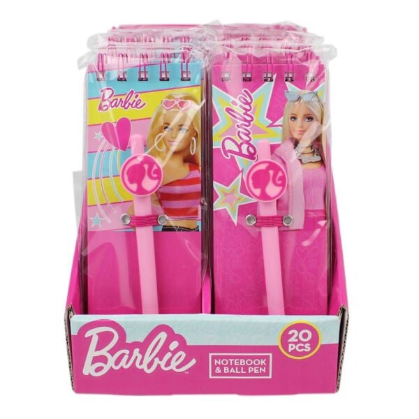 Barbie B-1065 Not Defteri Kalem Seti