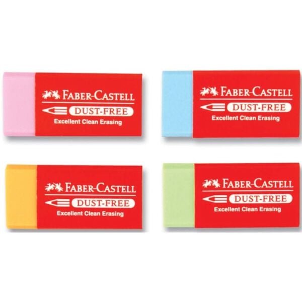 Faber Silgi Dust-Free Renkli 24 Lü 187125