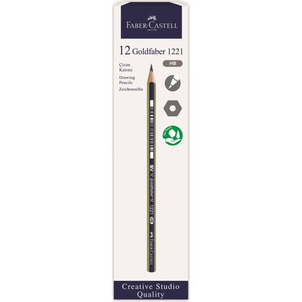 Faber Kurşun Kalem Gold Dereceli 1221 12 Li Hb 112500