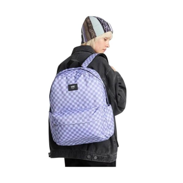 Vans Old Skool Check Backpack Sırt Çantası VN000H4X6PH1 Purple Haze