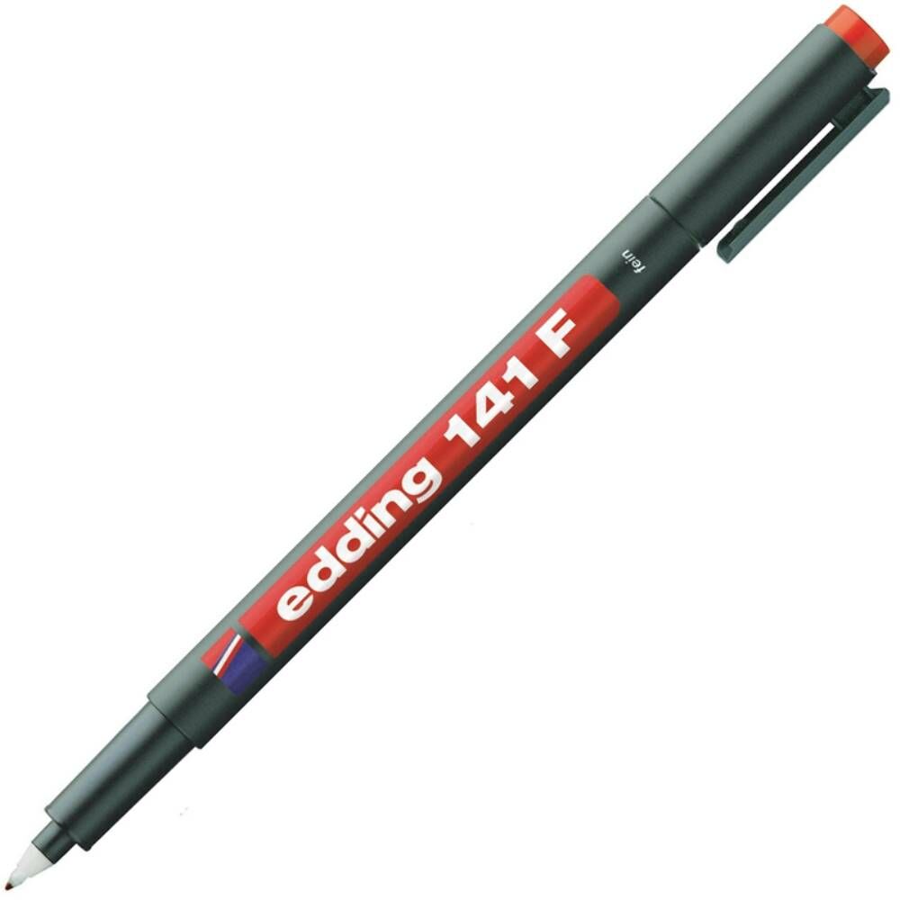 Eddıng Asetat Kalemi E-141F Kırmızı