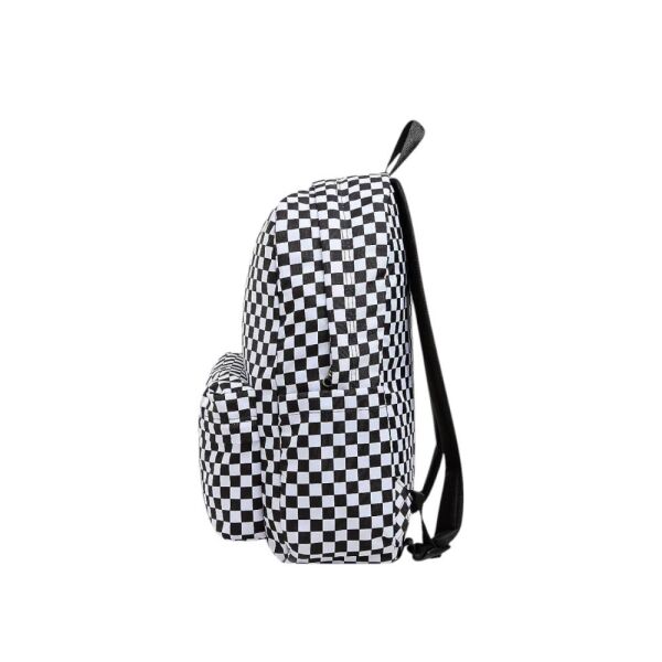 Vans Old Skool Check Backpack Sırt Çantası VN000H4XY281 Black White