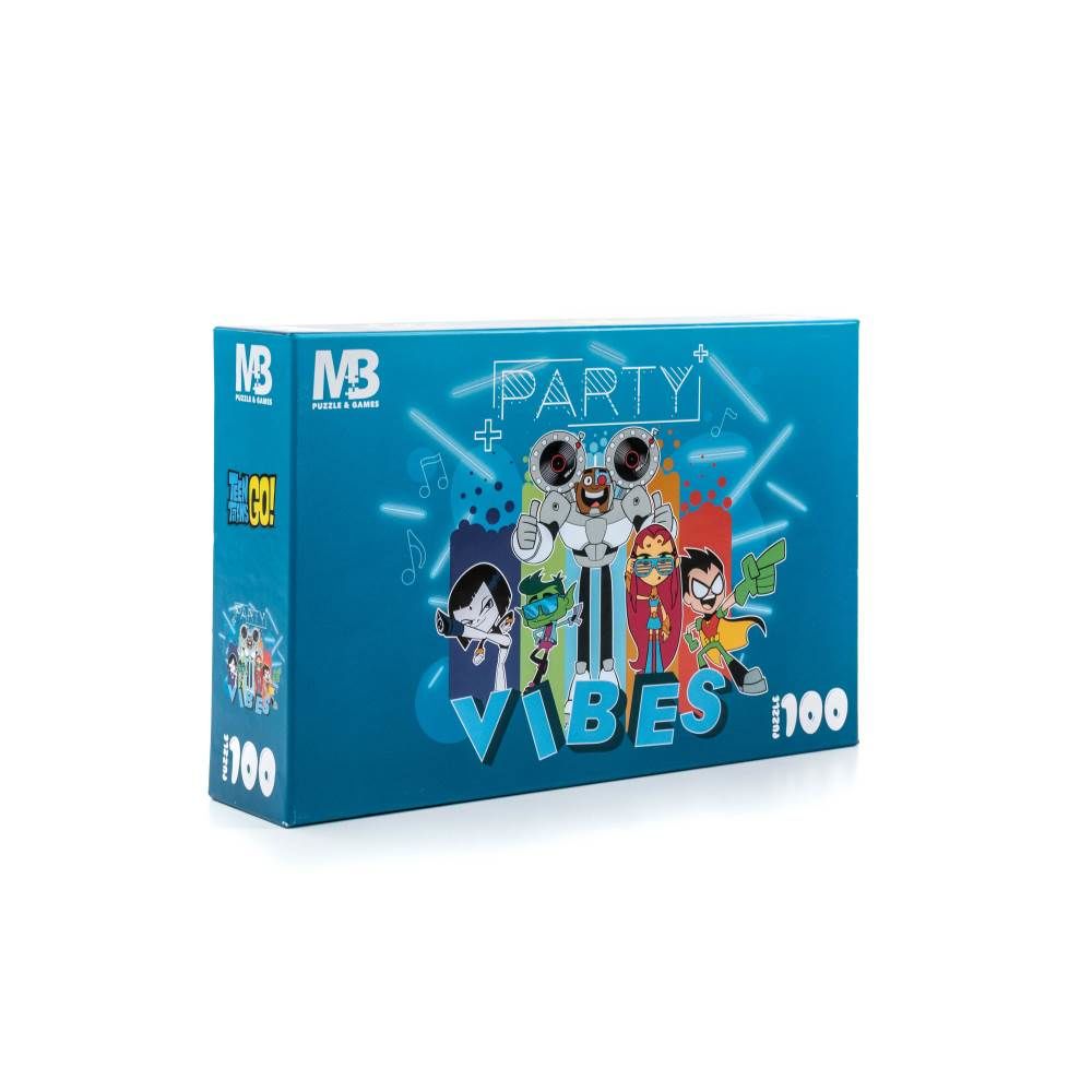 Mabbels Teen Titans Party Vibes 100 Parça Puzzle 389026