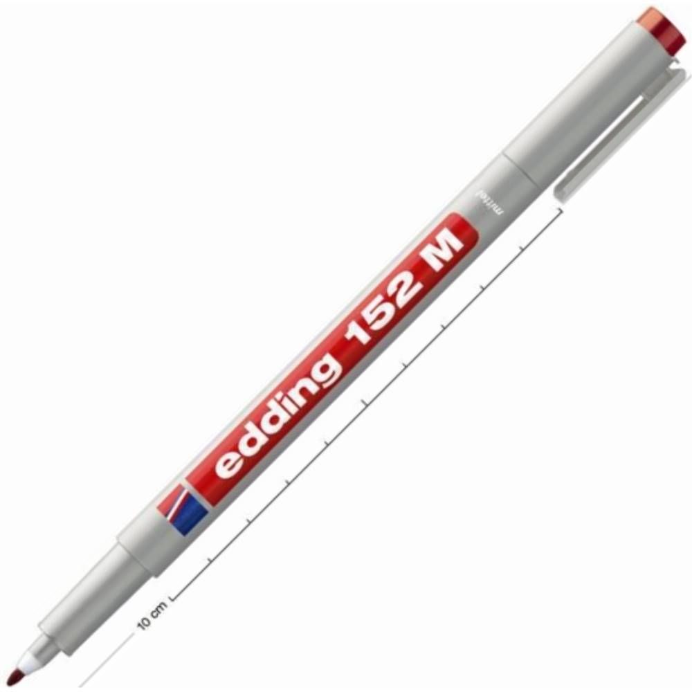 Eddıng Asetat Kalemi E-152M Kırmızı