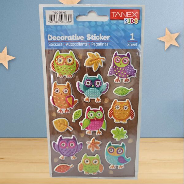 Tanex Sticker Kelebek 2 Serisi 25167