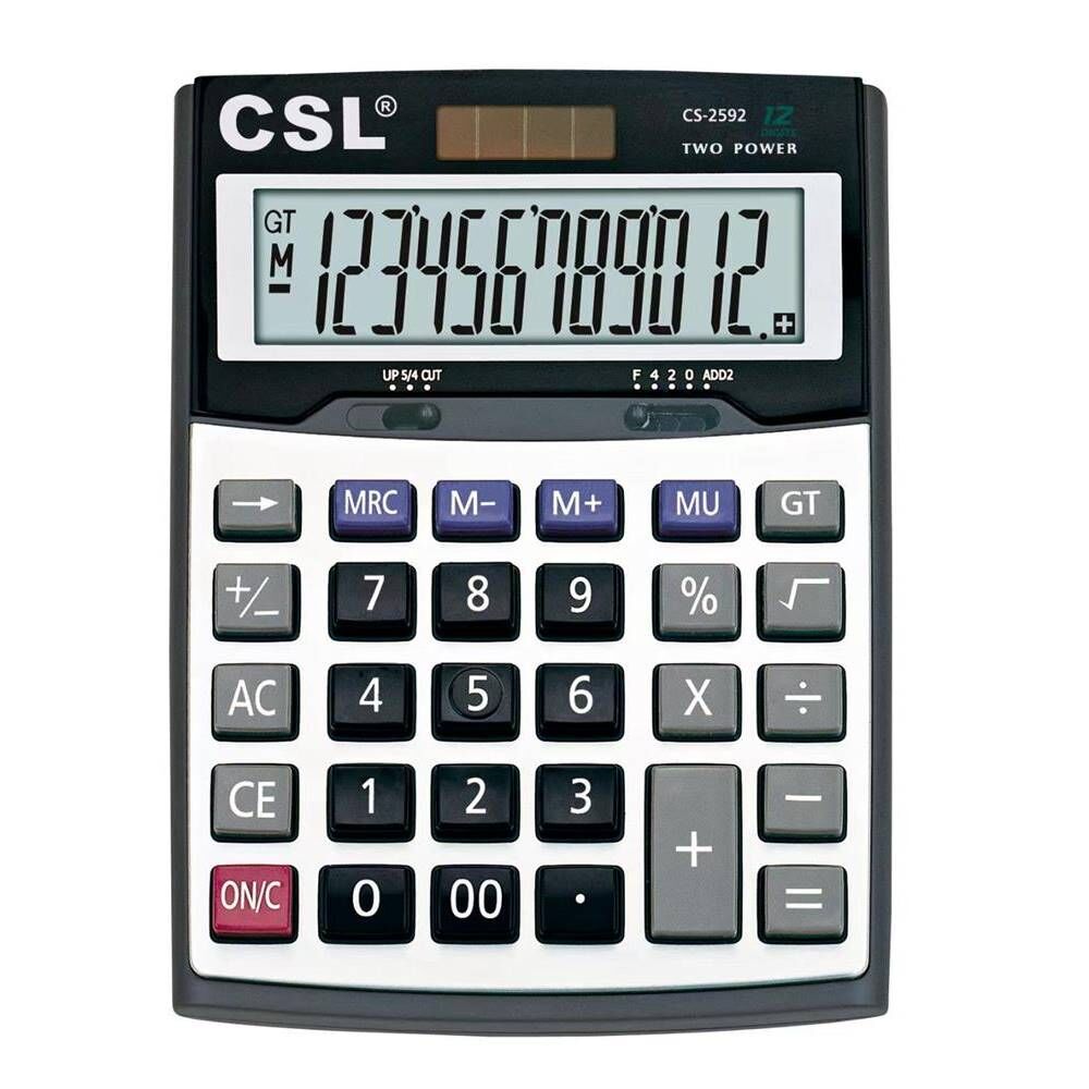 CSL CS-2592 12 Hane Masa Tipi Hesap Makinesi