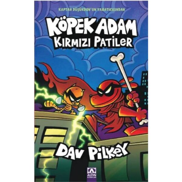 Köpek Adam 12 Kırmızı Patiler