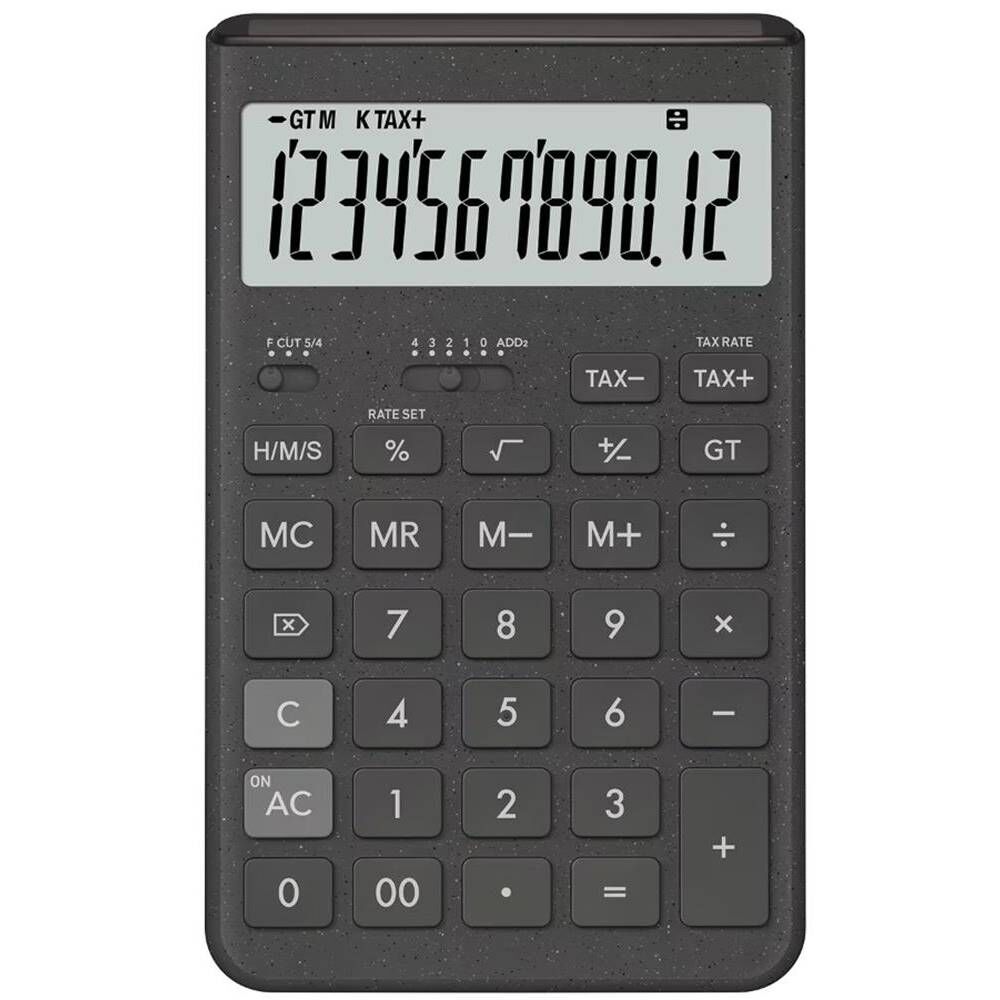 Casio JT-200T-GY 12 Hane Gri Masa Üstü Hesap Makinesi