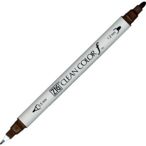 Zig Clean Color Kuretake Tcs-6000T-062 Kahverengi