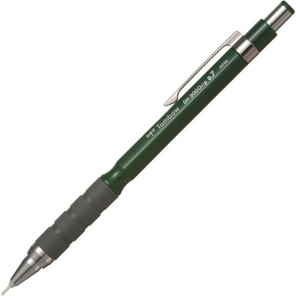 Tombow SH-300 07 mm Koyu Yeşil Grip Versatil Kalem