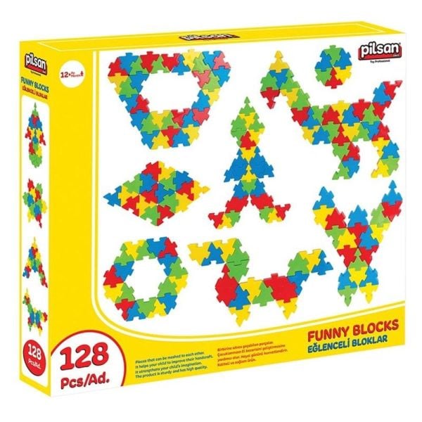 Eğlencel Bloklar 128 Parça 03298