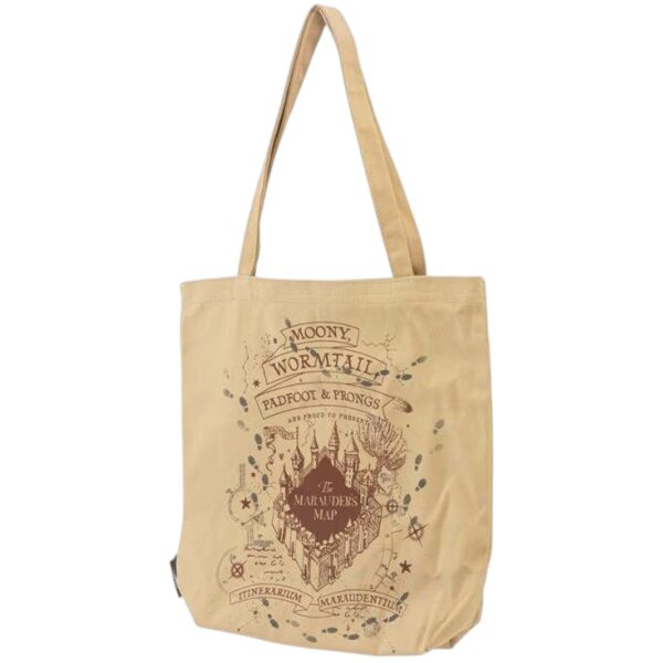 Harry Potter Çapulcu Haritası Gabardin Bez Çanta Krem 389224