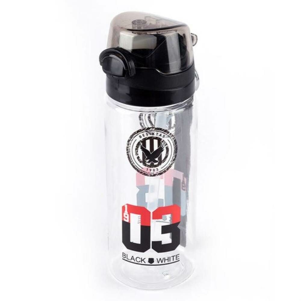 Beşiktaş Tiritan Matara 500 ml Siyah 22388