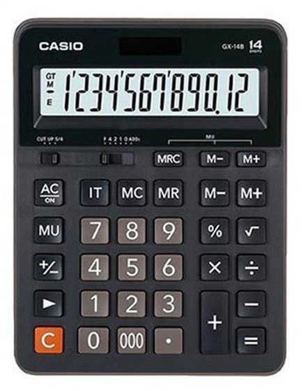 Casio GX-14B 14 Hane Masa Üstü Hesap Makinesi