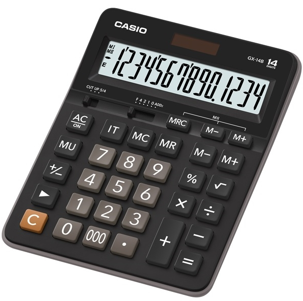 Casio GX-14B 14 Hane Masa Üstü Hesap Makinesi
