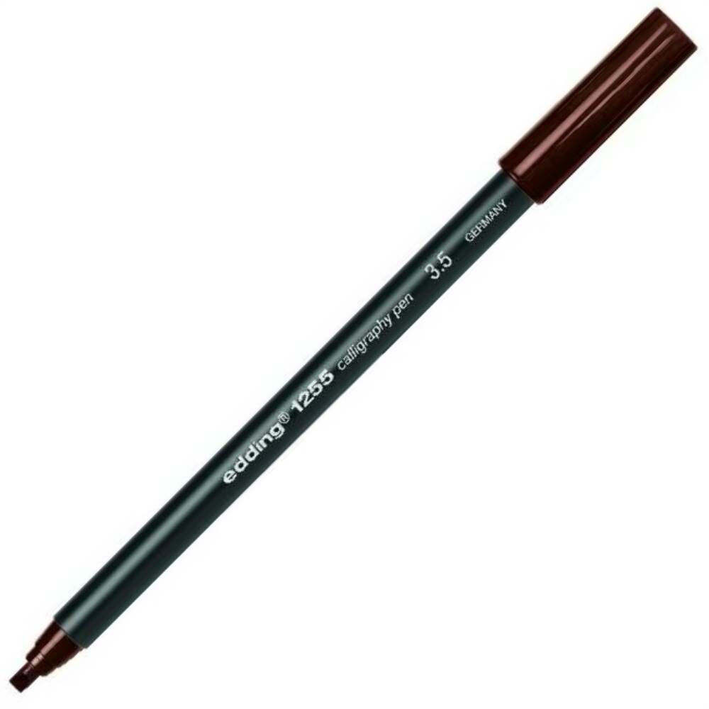 Eddıng Kaligrafi Kalemi E-1255 3,5 Mm Koyu Kahve