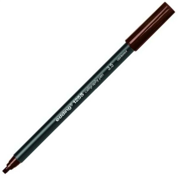 Eddıng Kaligrafi Kalemi E-1255 3,5 Mm Koyu Kahve