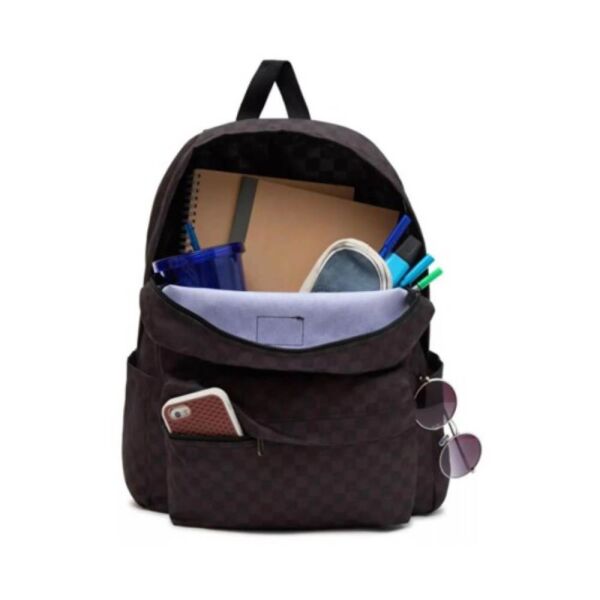Vans Old Skool Check Backpack VN000H4XBA51 Black Charcoal