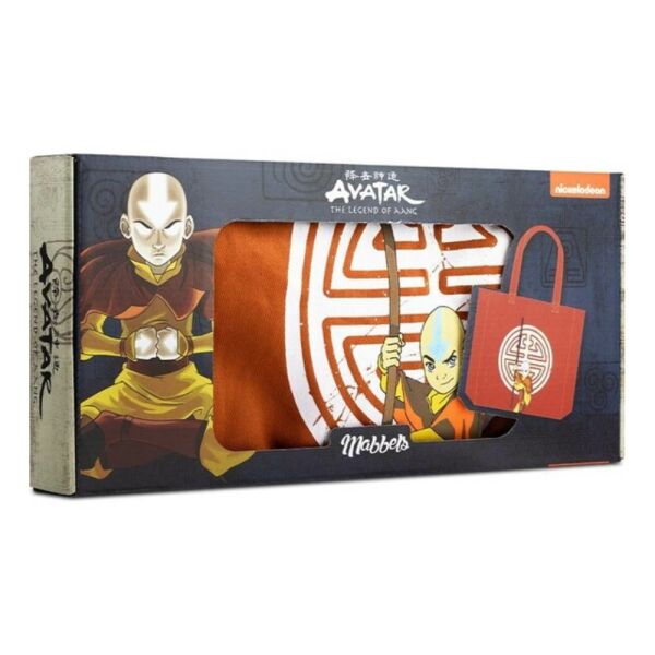 Mabbels Avatar Aang Gabardin Bez Çanta Kırmızı