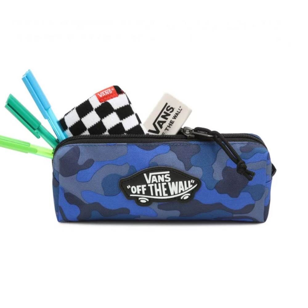 Vans By Otw Pencil Pouch Boys Kalem Çantası Blue Camo