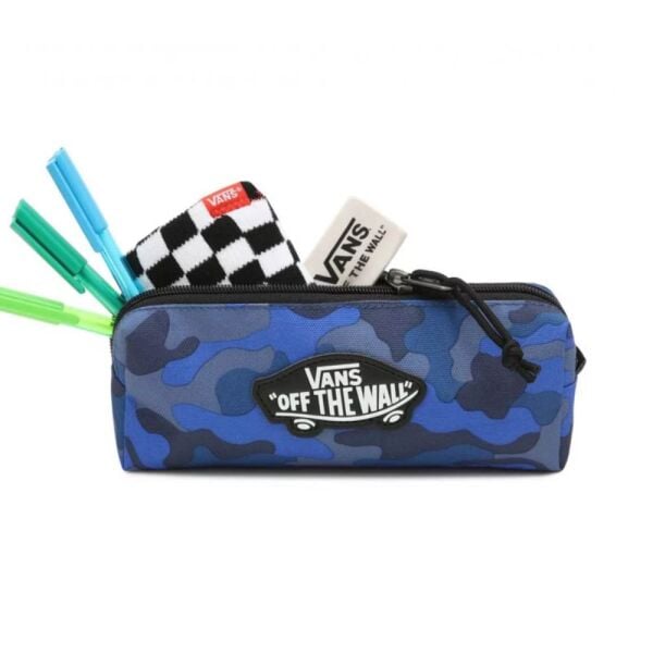 Vans By Otw Pencil Pouch Boys Kalem Çantası Blue Camo