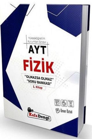 Kafadengi Ayt Fizik Soru Bankası 1.Kitap Olmazsa Olmaz