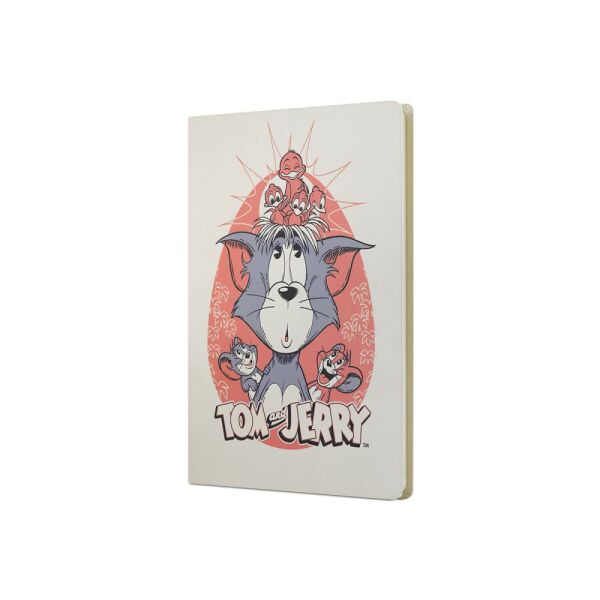 Mabbels Ton And Jerry 15x21 80 Yaprak Çizgisiz Butik Defter Krem
