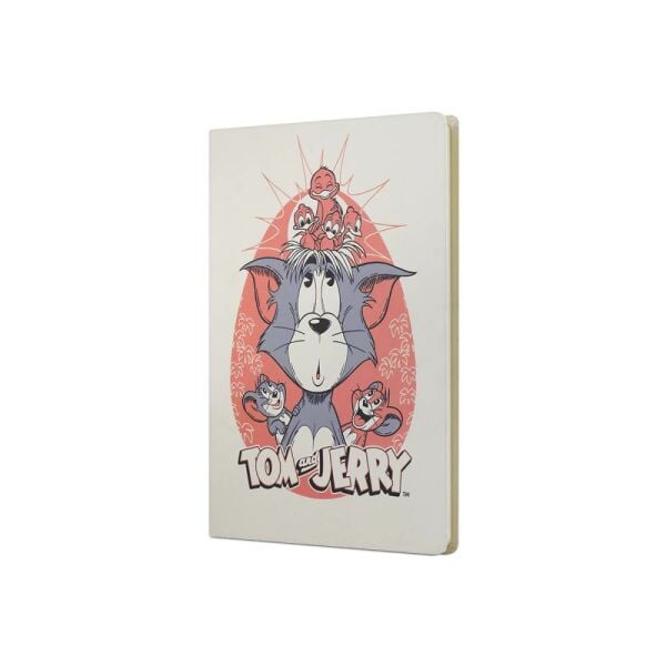 Mabbels Ton And Jerry 15x21 80 Yaprak Çizgisiz Butik Defter Krem