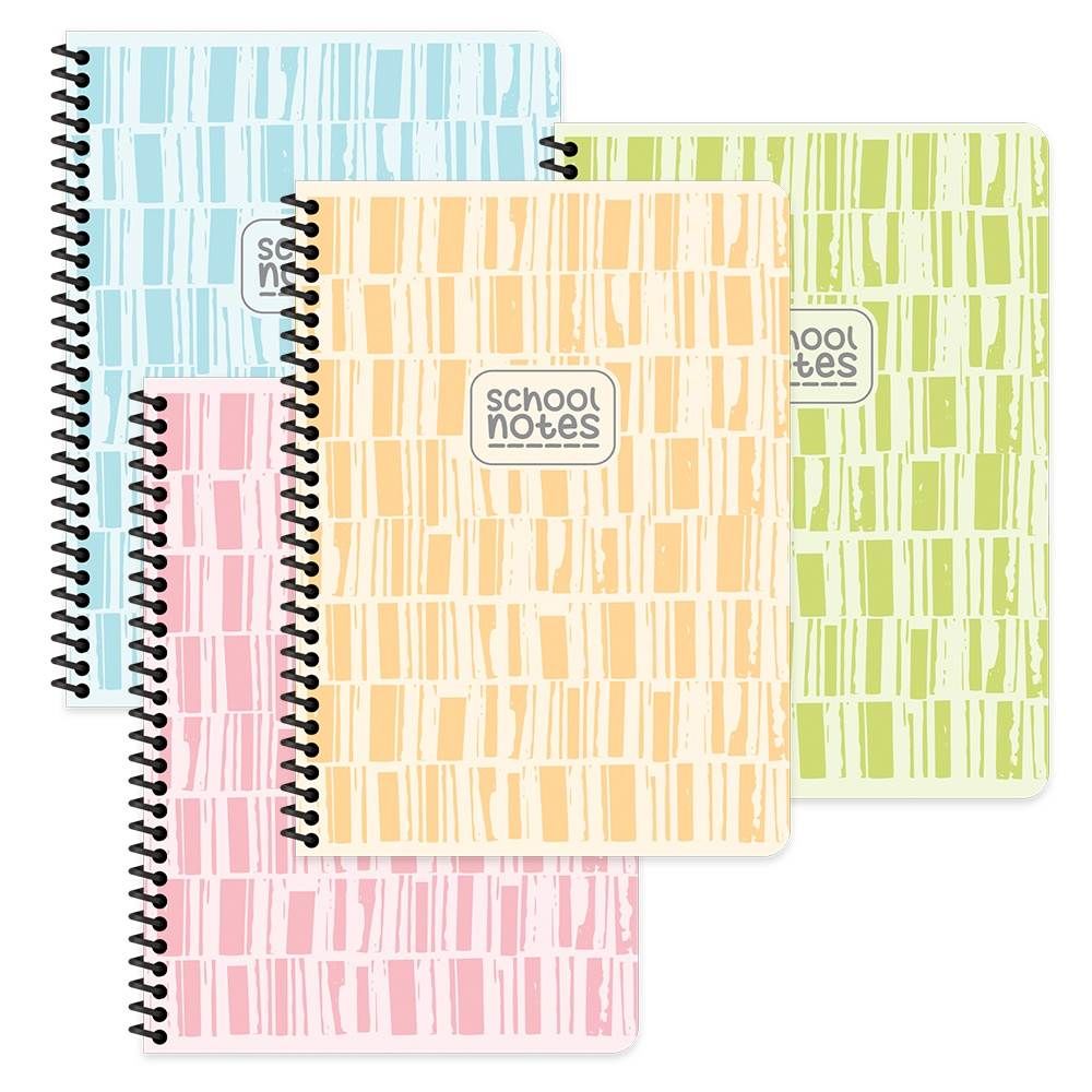 Keskin 16.5x22.5 80 Yaprak Çizgili Karton Kapak Spiralli Defter 385941