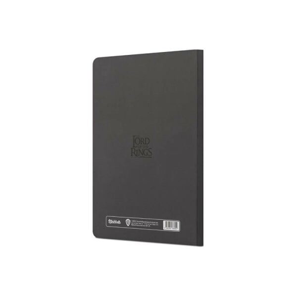 Mabbels Lotr Orta Dünya Haritası 15x21 80 Yaprak Çizgili Butik Defter Siyah
