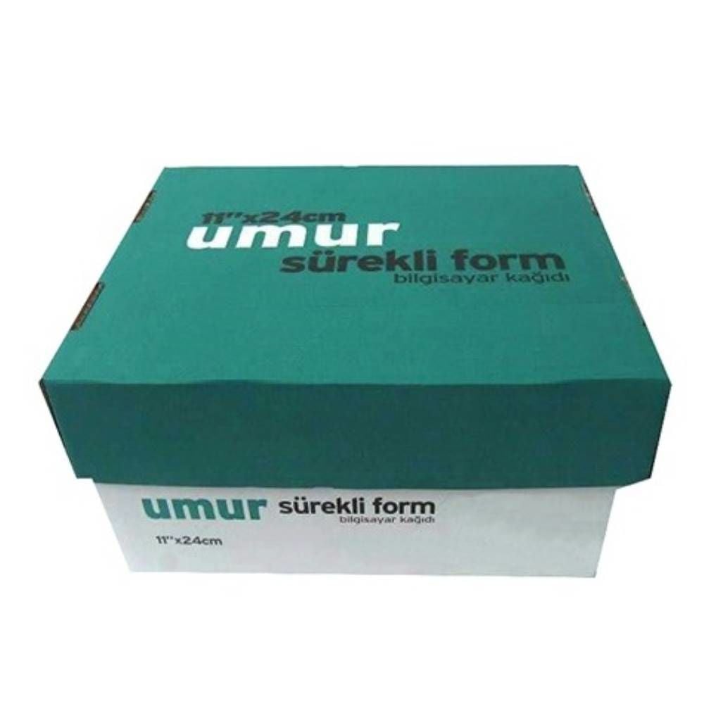 Umur Sürekli Form 11X24 Cm Renkli 4 Nüsha 5.5 Perforeli 500 Lü 30001947