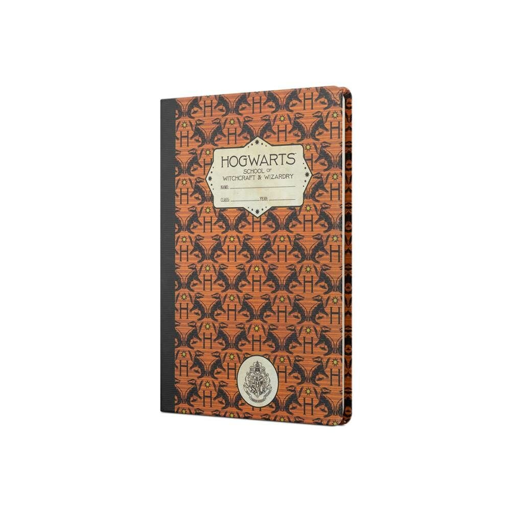 Mabbels Harry Potter Hogwarts Hafflepuf 15x21 80 Yaprak Çizgisiz Butik Defter Kahverengi