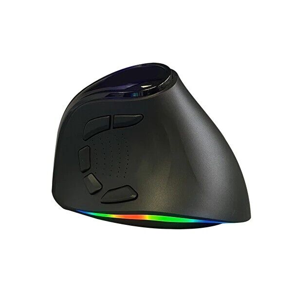 Dexim DMA026 RGB Dikey Şarjlı Ergonomik Optik Kablosuz Mouse