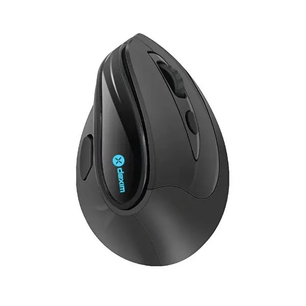 Dexim DMA026 RGB Dikey Şarjlı Ergonomik Optik Kablosuz Mouse
