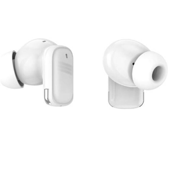 S-link Bemy Beyaz 4 Mikrofonlu ENC + ANC Bluetooth V5.3 TWS Gerçek Kablosuz Kulaklık