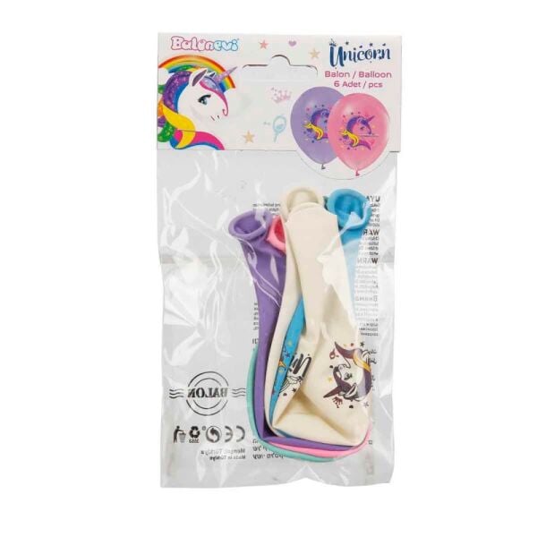 Unicorn 6'lı Balon
