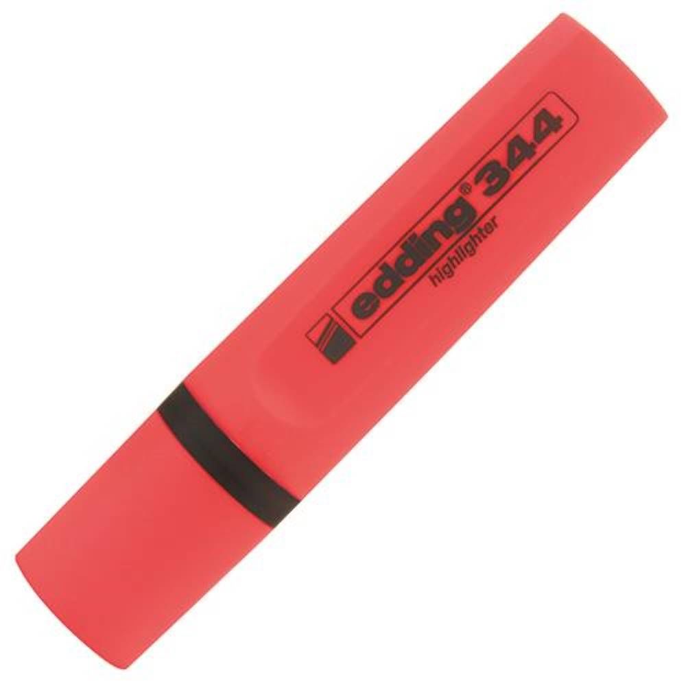 Eddıng Fosforlu Kalem E-344 Kırmızı-Nar Çiçeği