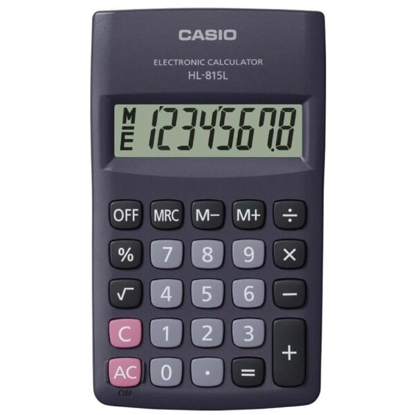 Casıo Hesap Makinesi Hl-815L-Bk-W-Dp