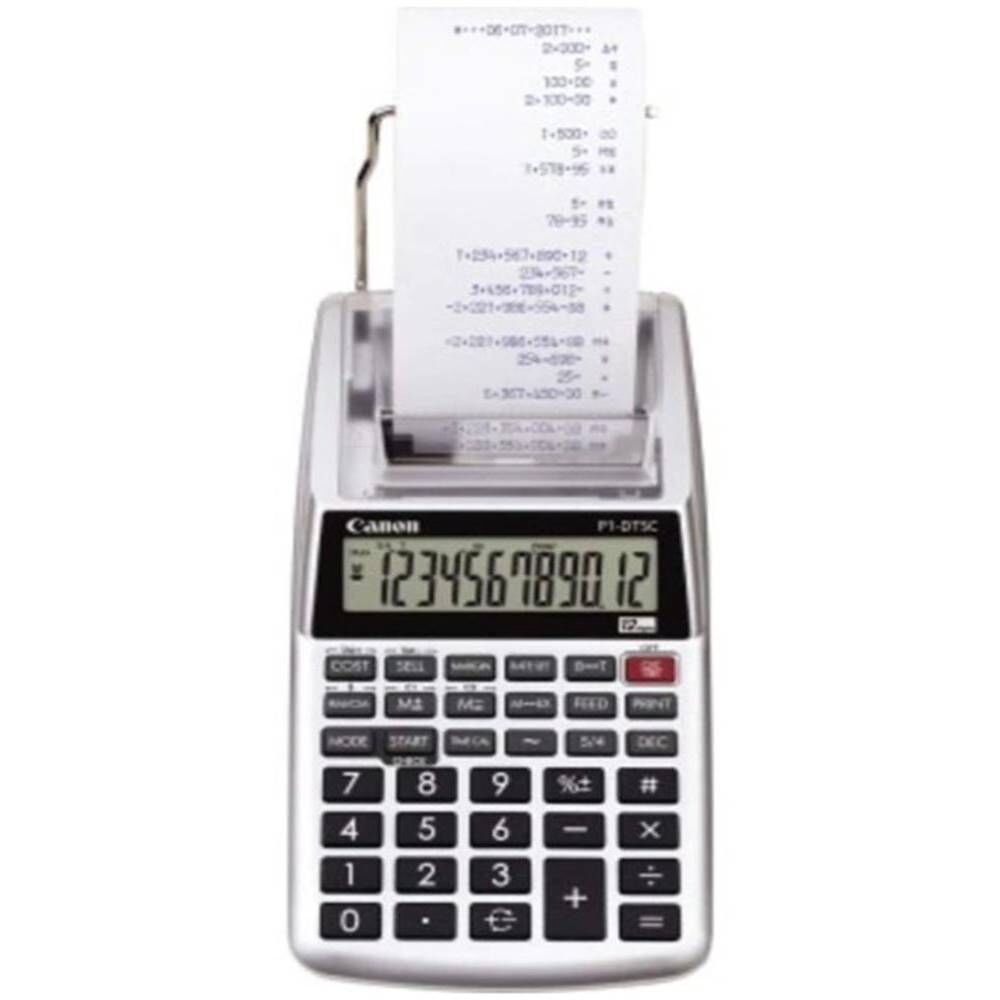 Canon P1-DTSC II 12 Hane Şeritli  Hesap Makinesi