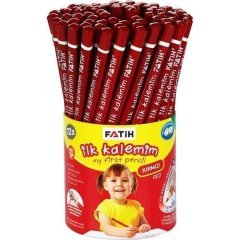 Fatih İlk Kalemim Jumbo Üçgen Kırmızı 12040